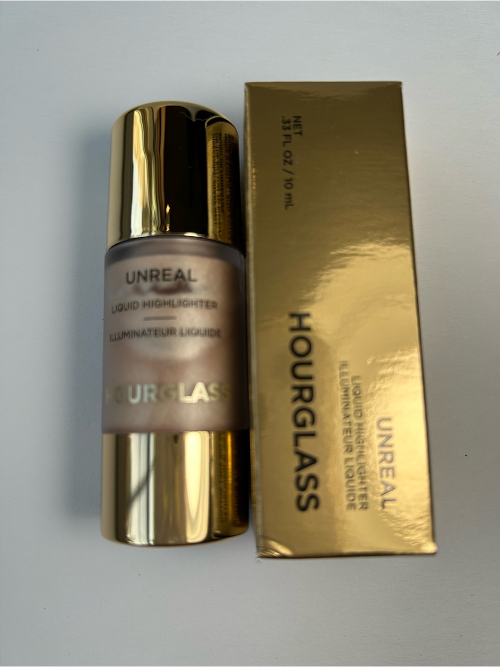 NWT🌷(Evoke)-Hourglass Unreal Liquid Highlighter - Iridescent Pink Pearl